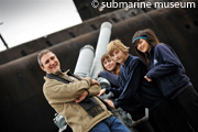 actors outside submarine
